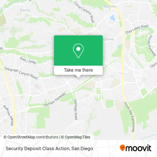 Security Deposit Class Action map