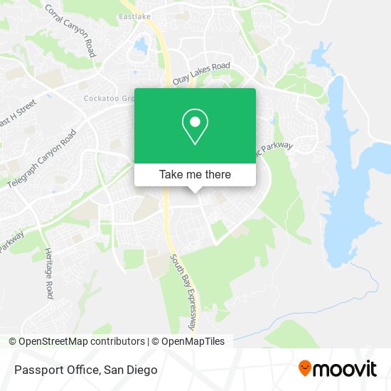 Mapa de Passport Office