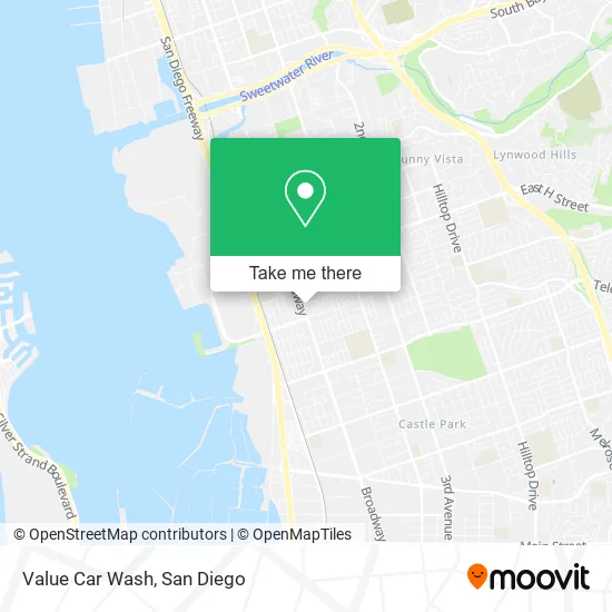 Mapa de Value Car Wash