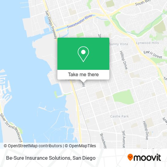 Mapa de Be-Sure Insurance Solutions