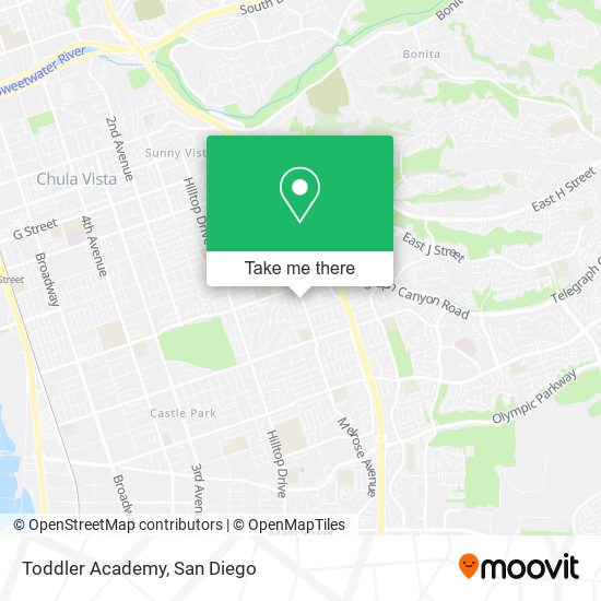 Mapa de Toddler Academy