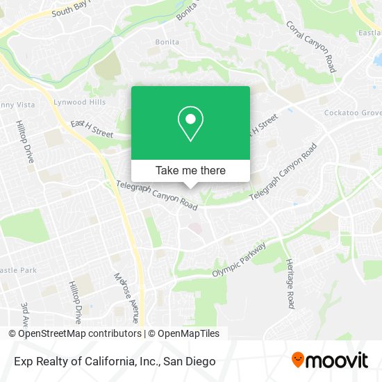 Exp Realty of California, Inc. map