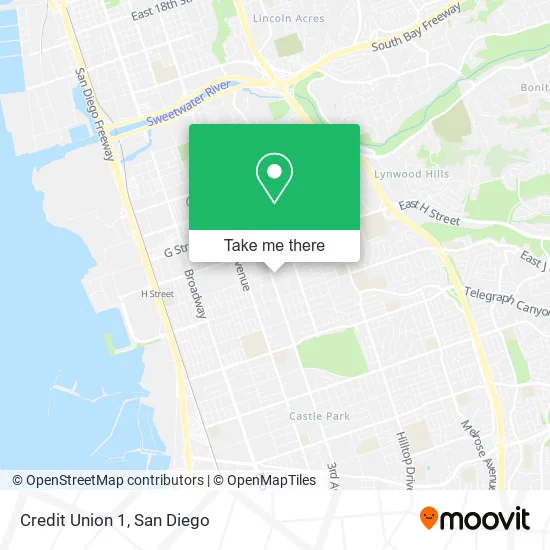 Mapa de Credit Union 1