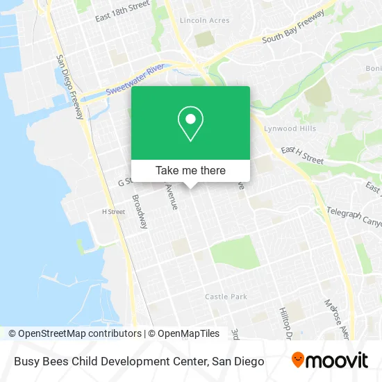 Mapa de Busy Bees Child Development Center