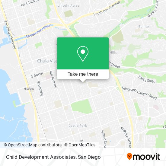 Child Development Associates map
