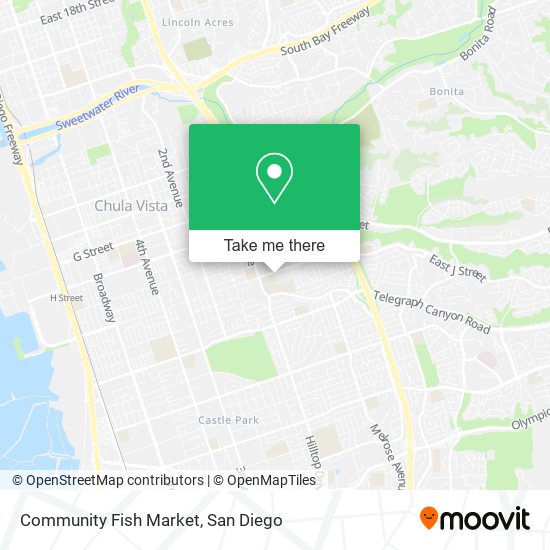 Mapa de Community Fish Market