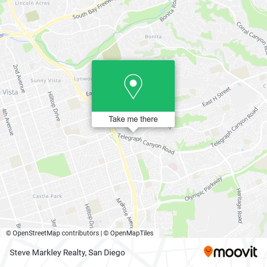 Steve Markley Realty map