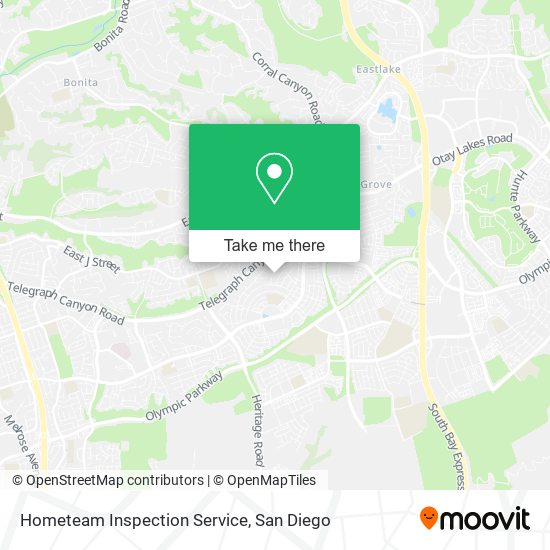 Hometeam Inspection Service map