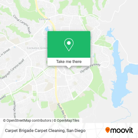 Carpet Brigade Carpet Cleaning map