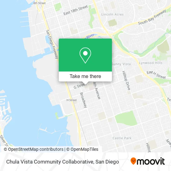 Mapa de Chula Vista Community Collaborative