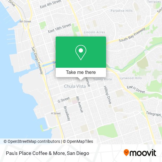 Pau's Place Coffee & More map