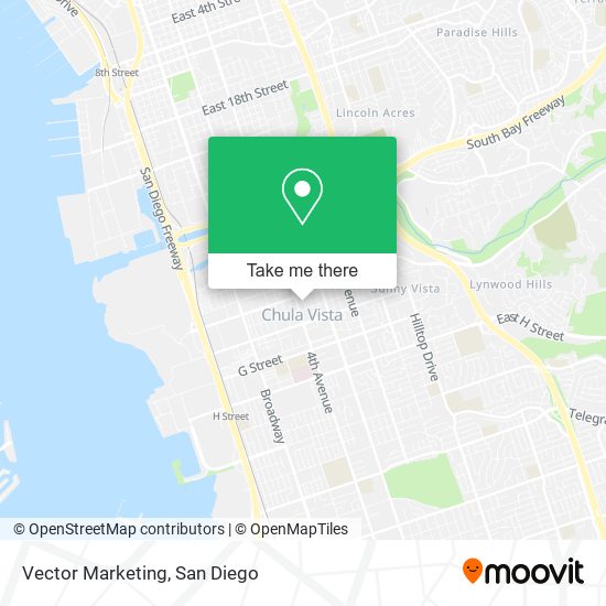 Mapa de Vector Marketing