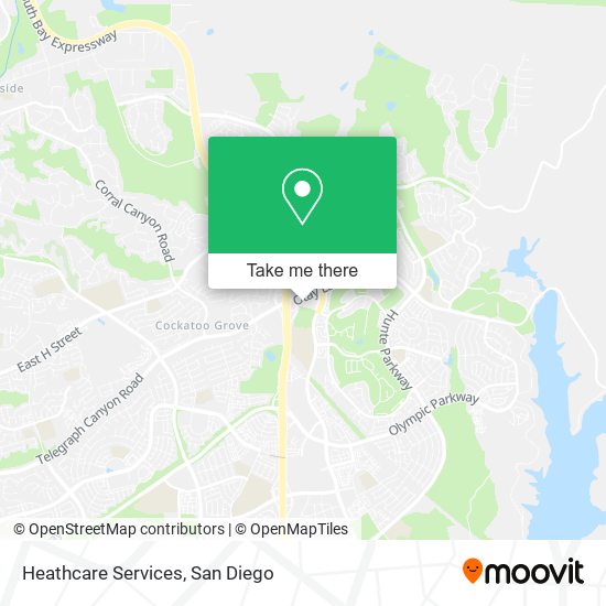 Heathcare Services map