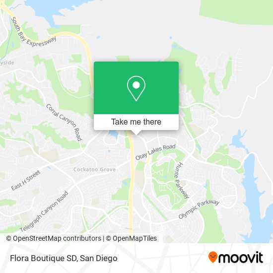 Flora Boutique SD map