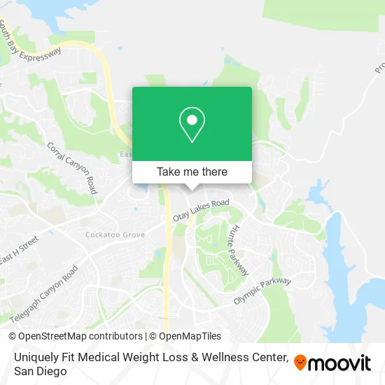 Mapa de Uniquely Fit Medical Weight Loss & Wellness Center