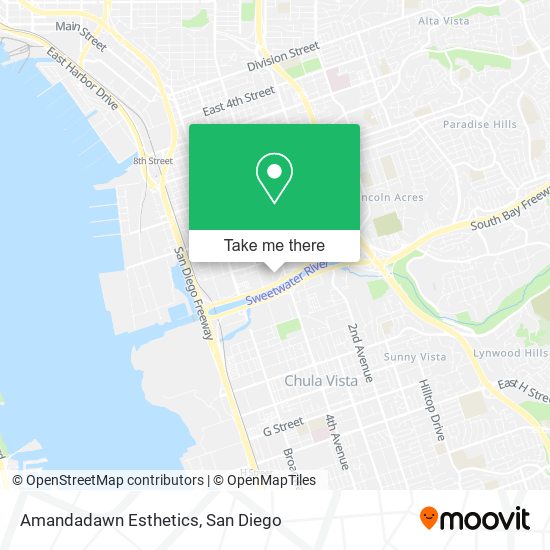 Amandadawn Esthetics map
