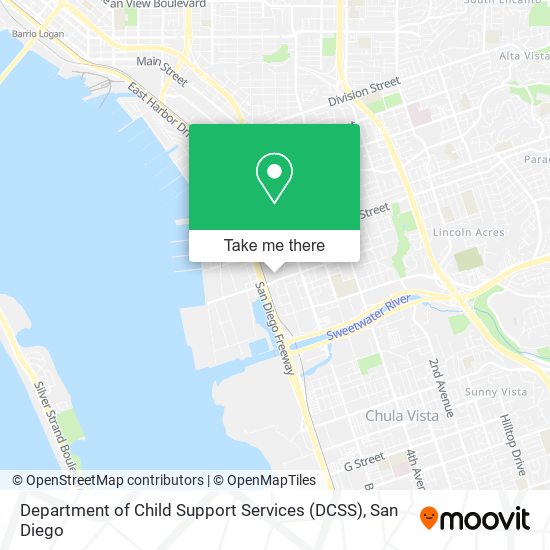 Department of Child Support Services (DCSS) map