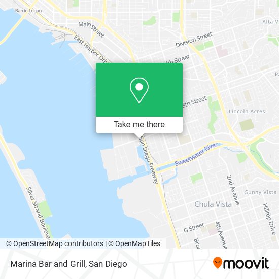 Marina Bar and Grill map