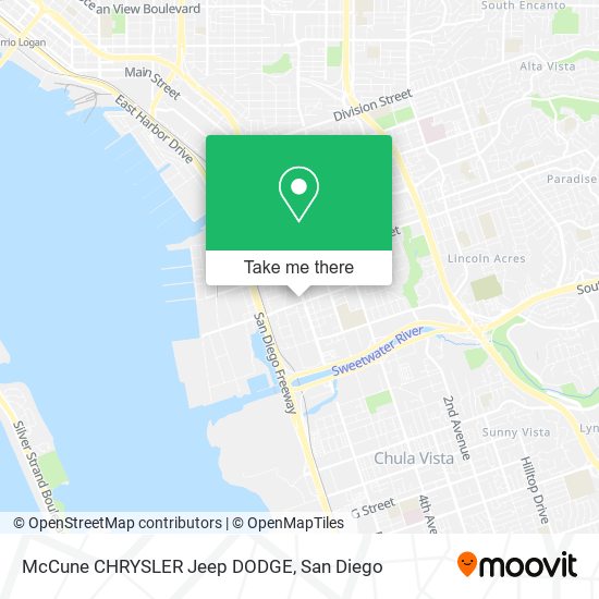 Mapa de McCune CHRYSLER Jeep DODGE