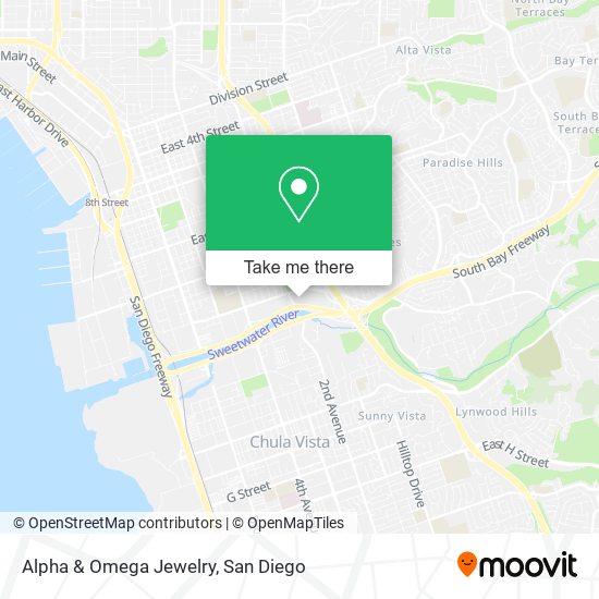 Alpha & Omega Jewelry map