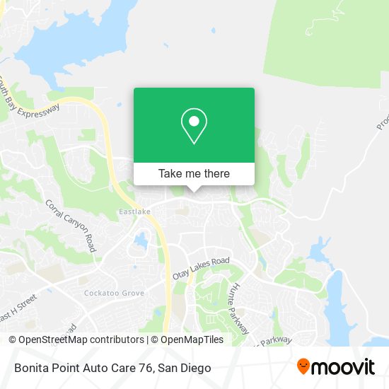 Bonita Point Auto Care 76 map