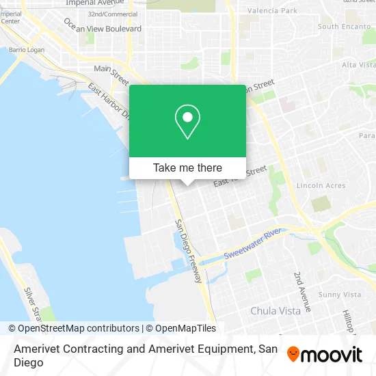Mapa de Amerivet Contracting and Amerivet Equipment