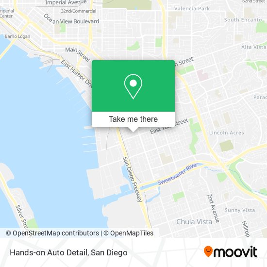 Hands-on Auto Detail map