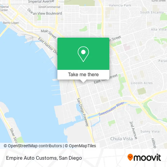 Mapa de Empire Auto Customs