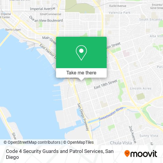 Mapa de Code 4 Security Guards and Patrol Services