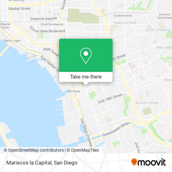 Mariscos la Capital map