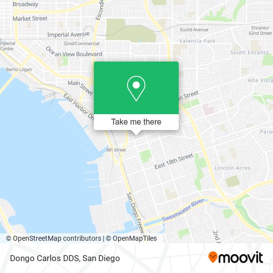 Dongo Carlos DDS map