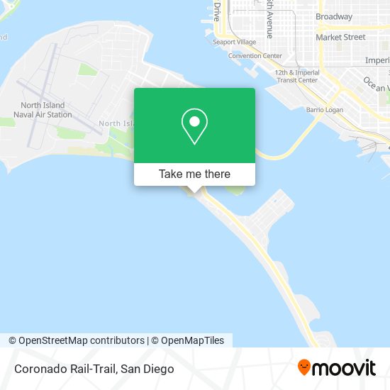 Mapa de Coronado Rail-Trail