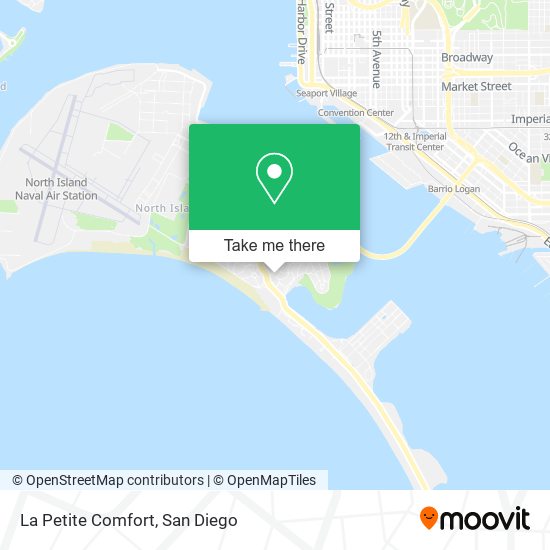 Mapa de La Petite Comfort