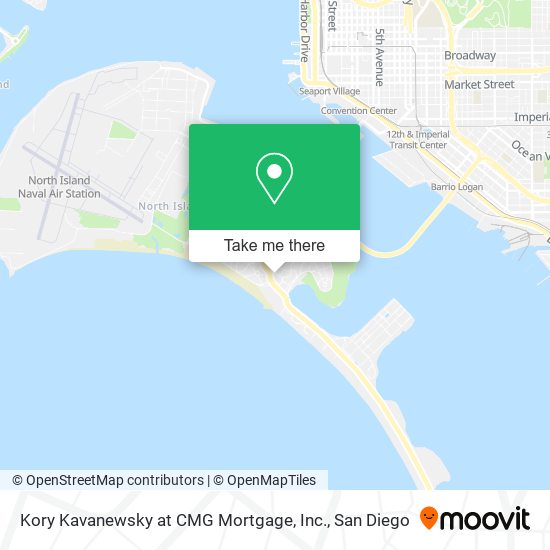 Mapa de Kory Kavanewsky at CMG Mortgage, Inc.