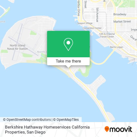 Berkshire Hathaway Homeservices California Properties map