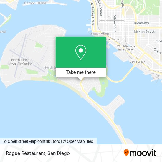 Rogue Restaurant map