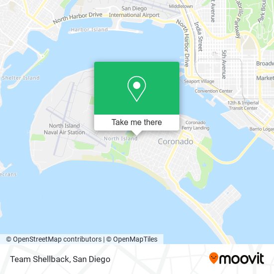 Mapa de Team Shellback