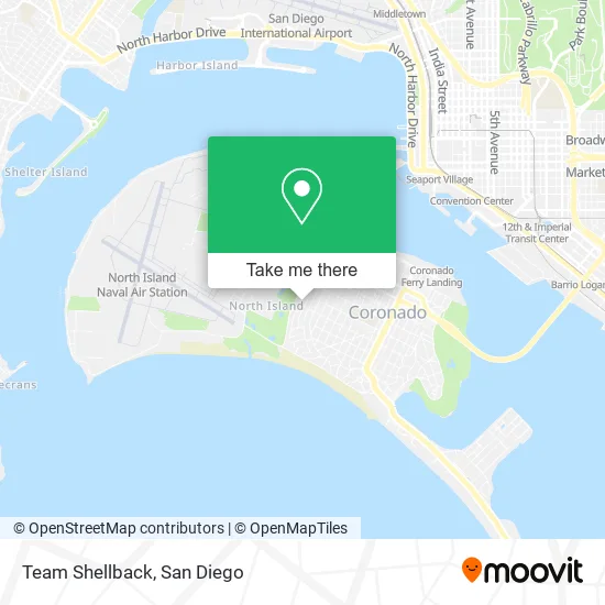 Mapa de Team Shellback