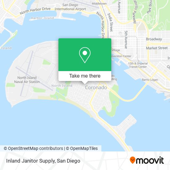 Inland Janitor Supply map