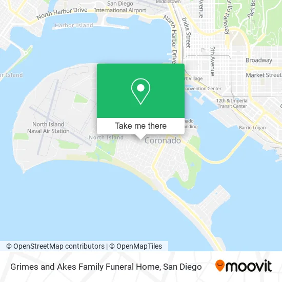 Mapa de Grimes and Akes Family Funeral Home