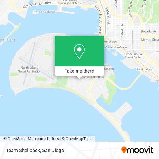Mapa de Team Shellback