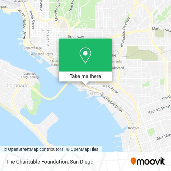 Mapa de The Charitable Foundation