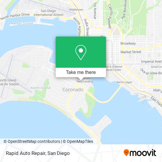 Mapa de Rapid Auto Repair