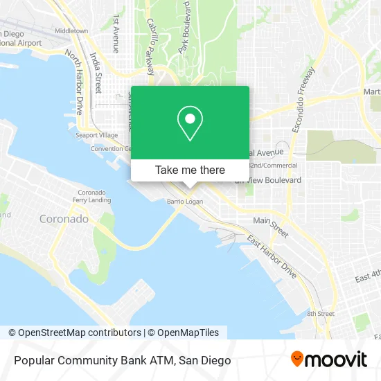 Mapa de Popular Community Bank ATM