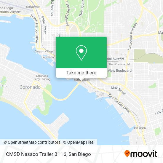 CMSD Nassco Trailer 3116 map