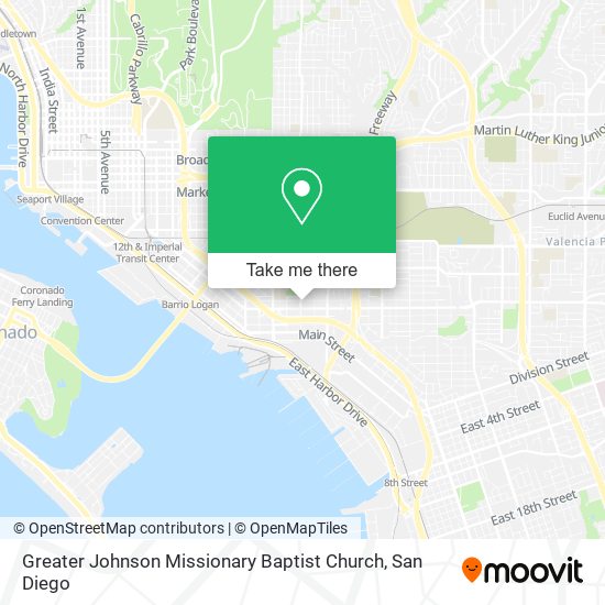 Mapa de Greater Johnson Missionary Baptist Church