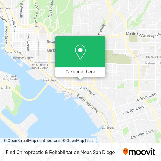 Mapa de Find Chiropractic & Rehabilitation Near