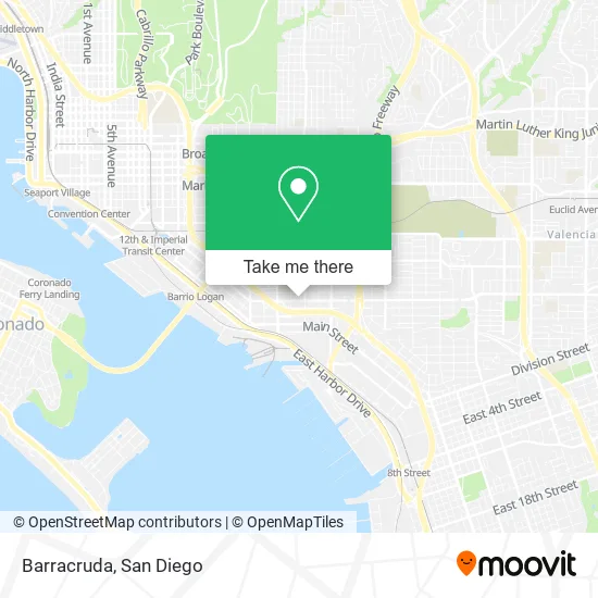 Barracruda map