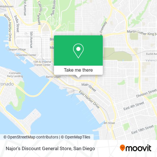 Mapa de Najor's Discount General Store