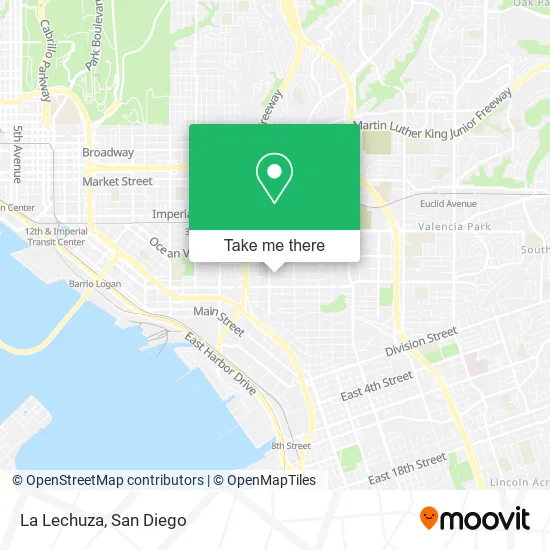 La Lechuza map